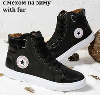 Fashion Autumn Winter Male Footwear Patchwork Flats sneakers  High Top Men Shoes Canvas Men Casual Shoes BIG Size 45 46 47 NN-22