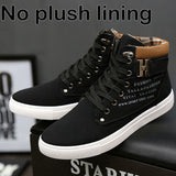 Comfortable High Top brand Canvas Men sneaker shoes 2019 fashion new arrivals warm spring winter Man casual shoes Drop Shipping