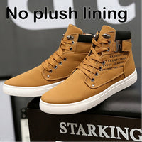 Comfortable High Top brand Canvas Men sneaker shoes 2019 fashion new arrivals warm spring winter Man casual shoes Drop Shipping