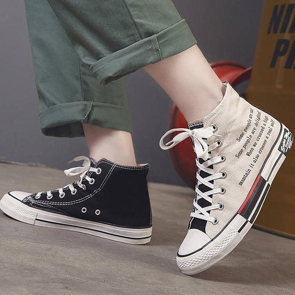 Vulcan Shoes Boys Sport Shoes High Top Canvas Sneakers Men Designer Unisex Sneakers Flat Casual School Shoes Man 2020 Fashion