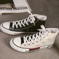 Vulcan Shoes Boys Sport Shoes High Top Canvas Sneakers Men Designer Unisex Sneakers Flat Casual School Shoes Man 2020 Fashion