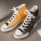 Vulcan Shoes Boys Sport Shoes High Top Canvas Sneakers Men Designer Unisex Sneakers Flat Casual School Shoes Man 2020 Fashion