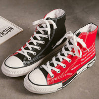 Vulcan Shoes Boys Sport Shoes High Top Canvas Sneakers Men Designer Unisex Sneakers Flat Casual School Shoes Man 2020 Fashion