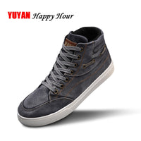 Fashion Sneakers Men Denim Shoes Cool Street Canvas Shoes Men's Casual Shoes Man Brand Sneakers A304